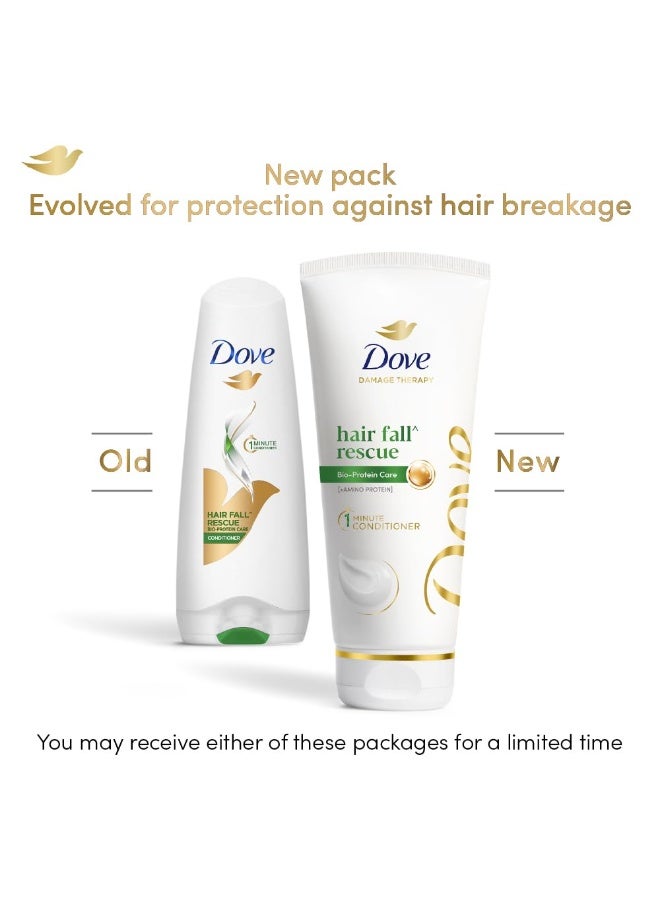 Dove Hair Fall Rescue Conditioner 175 ml|| Hair Fall Control for Smooth|| Frizz Free Hair - Deep Conditions Dry and Damaged Hair for Men & Women - Image 2